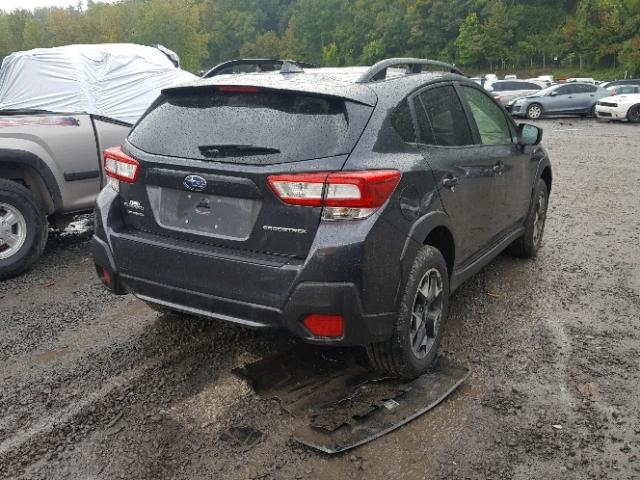 JF2GTAEC5KH217032 - 2019 SUBARU CROSSTREK GRAY photo 4