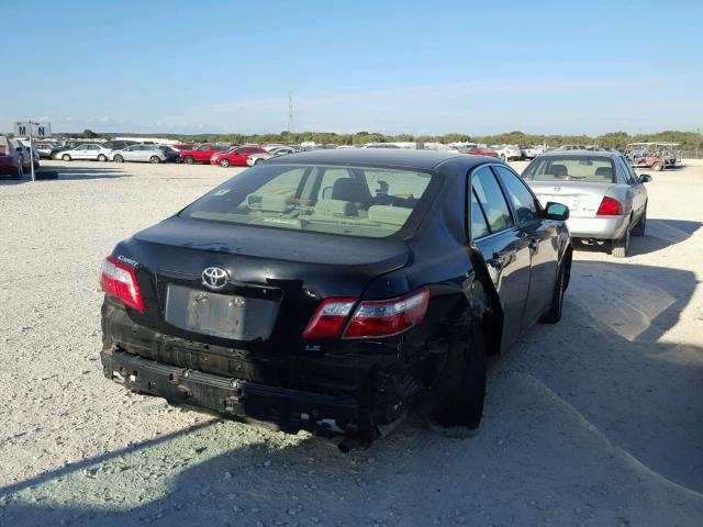 4T1BE46K59U322371 - 2009 TOYOTA CAMRY BASE BLACK photo 4