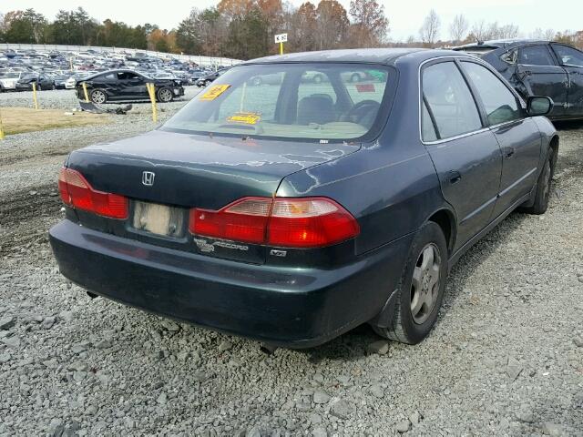 1HGCG1656XA022530 - 1999 HONDA ACCORD EX GREEN photo 4