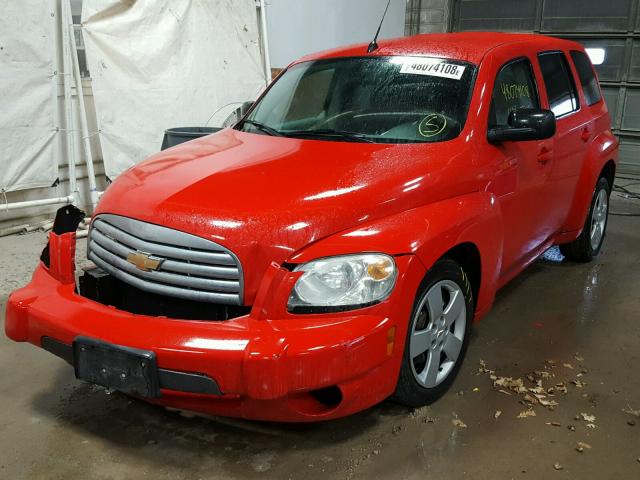 3GNBAAFW2BS600187 - 2011 CHEVROLET HHR LS Rojo foto 2
