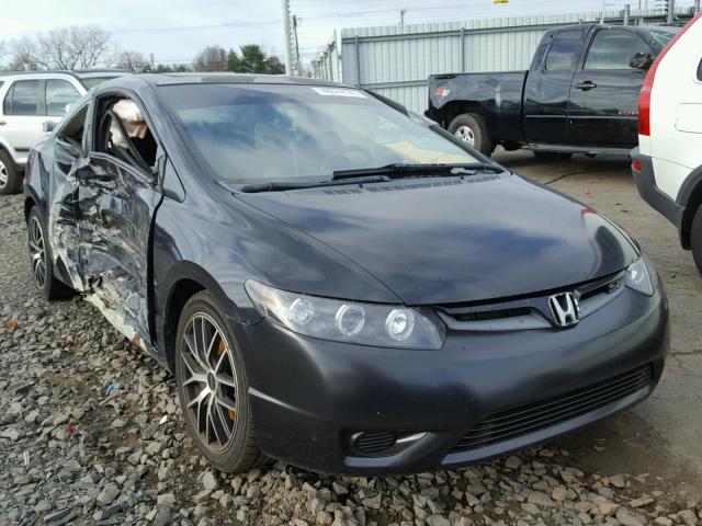 2HGFG21597H709397 - 2007 HONDA CIVIC SI BLACK photo 1