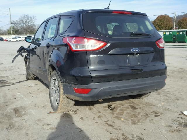 1FMCU0F79FUB24674 - 2015 FORD ESCAPE S BLACK photo 3