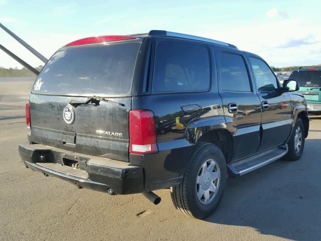 1GYEK63N63R284027 - 2003 CADILLAC ESCALADE L BLACK photo 4