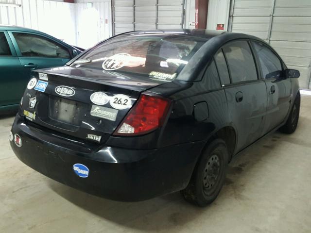 1G8AG52F04Z193129 - 2004 SATURN ION LEVEL BLACK photo 4