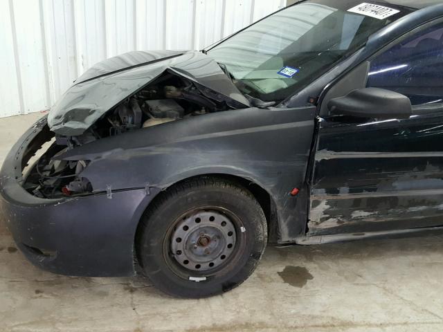 1G8AG52F04Z193129 - 2004 SATURN ION LEVEL BLACK photo 9