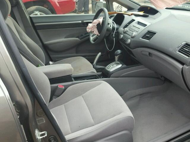 1HGFA16857L078035 - 2007 HONDA CIVIC EX 灰色 照片 5