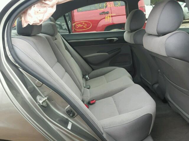 1HGFA16857L078035 - 2007 HONDA CIVIC EX 灰色 照片 6