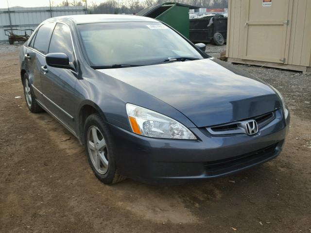 1HGCM56885A034024 - 2005 HONDA ACCORD EX BLUE photo 1