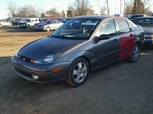 1FAFP38353W136170 - 2003 FORD FOCUS ZTS GRAY photo 2