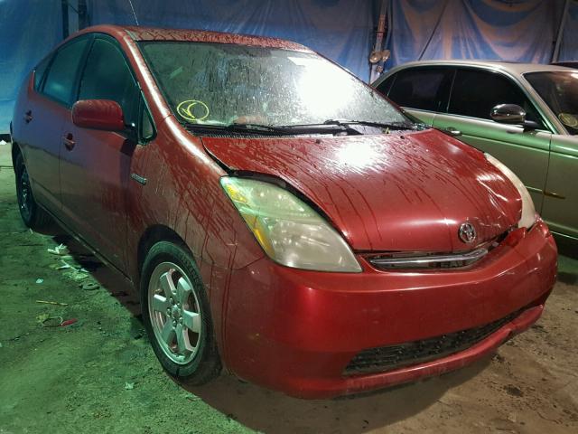 JTDKB20U777563954 - 2007 TOYOTA PRIUS RED photo 1