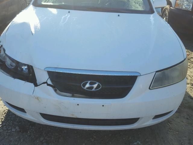 KMHET46C46A106861 - 2006 HYUNDAI SONATA GL WHITE photo 7