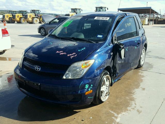 JTKKT624265016272 - 2006 TOYOTA SCION XA BLUE photo 2