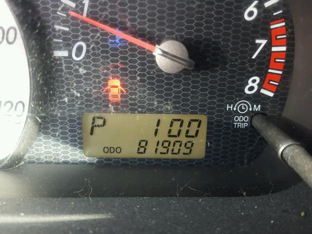 JTKKT624265016272 - 2006 TOYOTA SCION XA BLUE photo 8