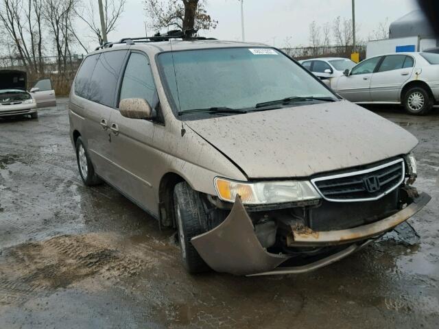 2HKRL18963H001362 - 2003 HONDA ODYSSEY EX GOLD photo 1