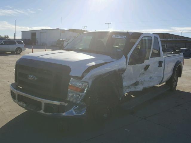 1FTWW30RX9EB13351 - 2009 FORD F350 SUPER WHITE photo 2