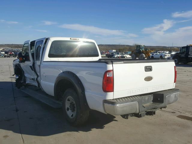 1FTWW30RX9EB13351 - 2009 FORD F350 SUPER WHITE photo 3