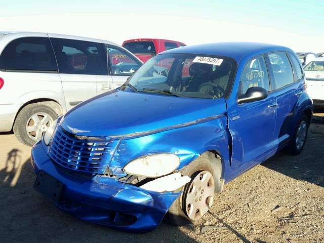 3C4FY48B85T600758 - 2005 CHRYSLER PT CRUISER BLUE photo 2