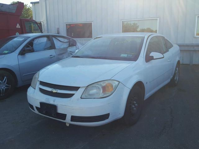 1G1AL18F277217134 - 2007 CHEVROLET COBALT LT WHITE photo 2