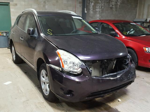 JN8AS5MV9BW306250 - 2011 NISSAN ROGUE S PURPLE photo 1