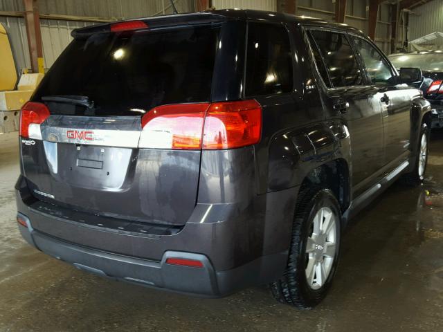 2GKALMEK1D6273902 - 2013 GMC TERRAIN SL BLACK photo 4