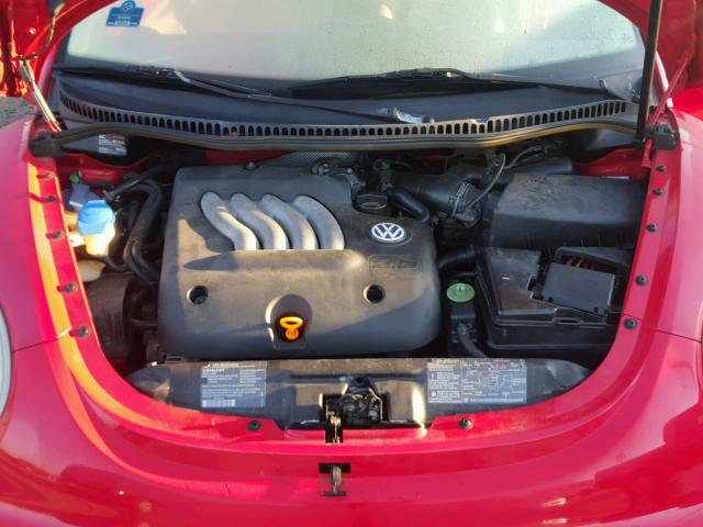 3VWCC21C8XM468202 - 1999 VOLKSWAGEN NEW BEETLE 红色 照片 7