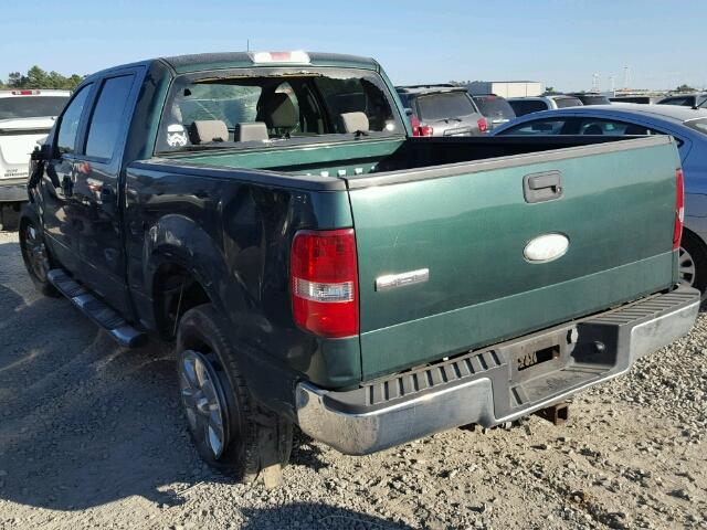 1FTRW14W47KC99274 - 2007 FORD F150 SUPER GREEN photo 3