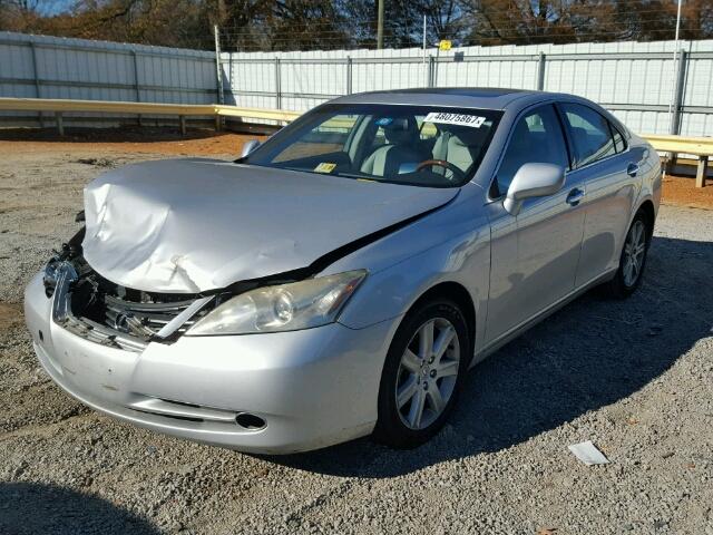 JTHBJ46G672069208 - 2007 LEXUS ES 350 SILVER photo 2