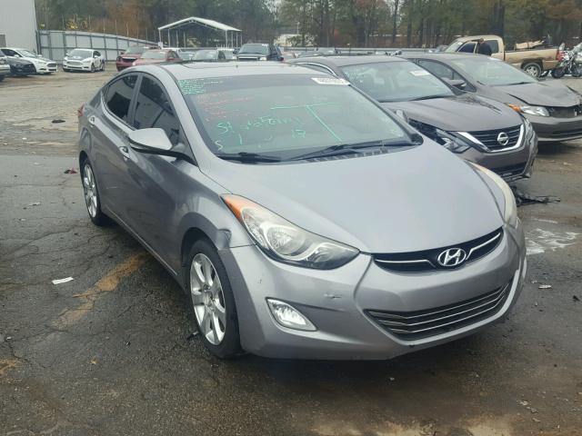 KMHDH4AE3BU111161 - 2011 HYUNDAI ELANTRA GL GRAY photo 1