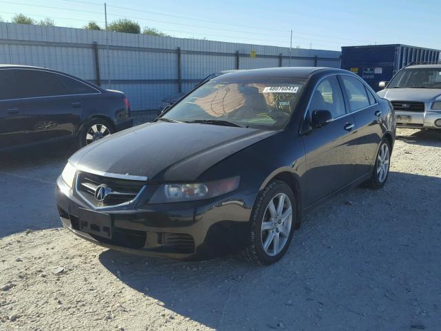 JH4CL96854C803119 - 2004 ACURA TSX BLACK photo 2