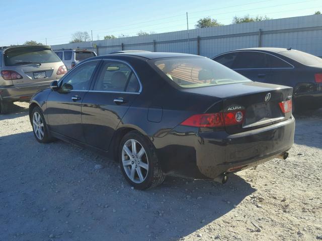 JH4CL96854C803119 - 2004 ACURA TSX BLACK photo 3