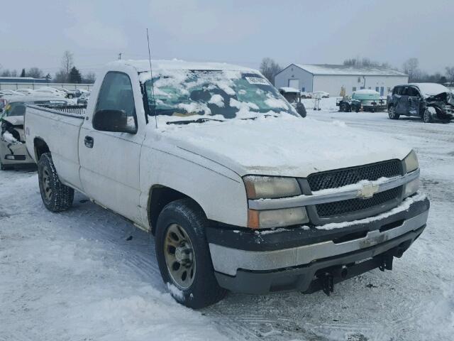 1GCEK14V65Z324245 - 2005 CHEVROLET SILVERADO WHITE photo 1