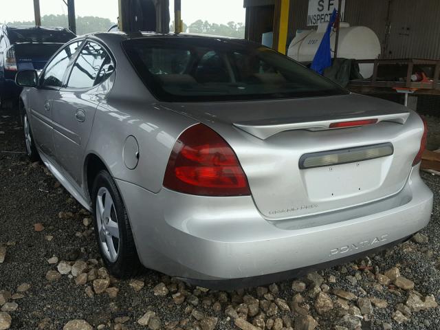 2G2WP552871151247 - 2007 PONTIAC GRAND PRIX SILVER photo 3