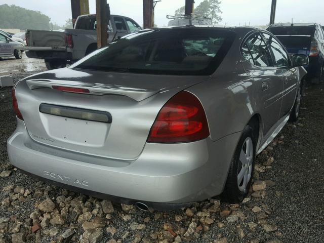 2G2WP552871151247 - 2007 PONTIAC GRAND PRIX SILVER photo 4