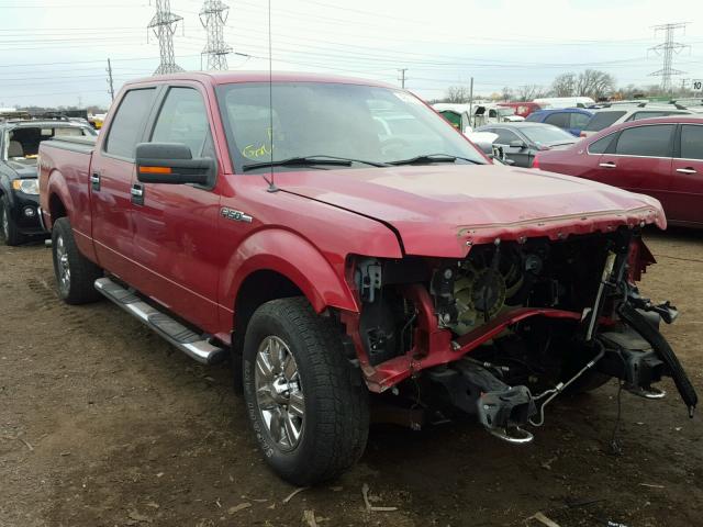 1FTPW14V89FA12495 - 2009 FORD F150 SUPER MAROON photo 1