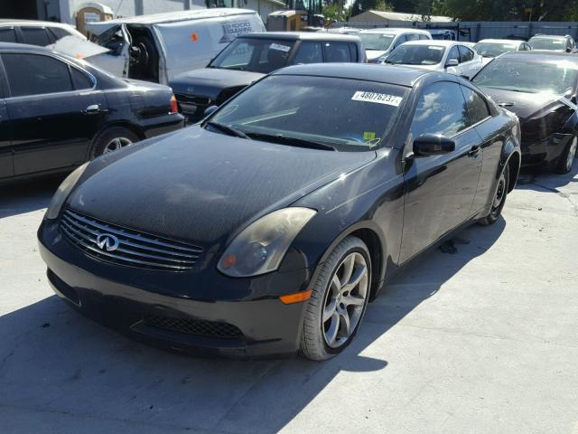 JNKCV54E63M226704 - 2003 INFINITI G35 BLACK photo 2