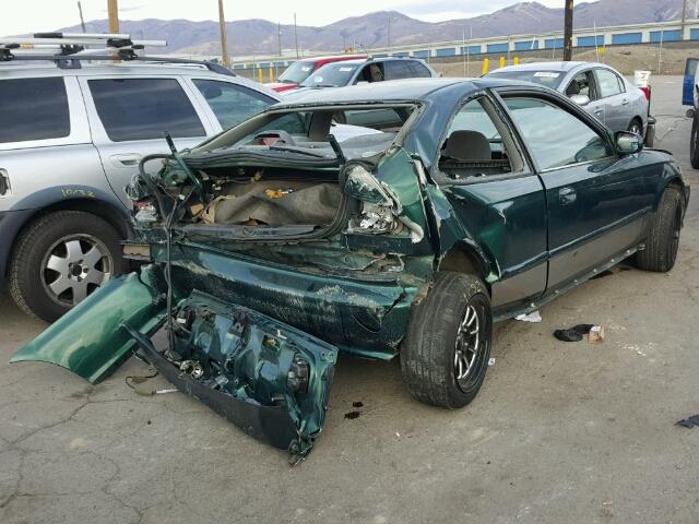 1HGEJ8148YL002979 - 2000 HONDA CIVIC EX GREEN photo 4