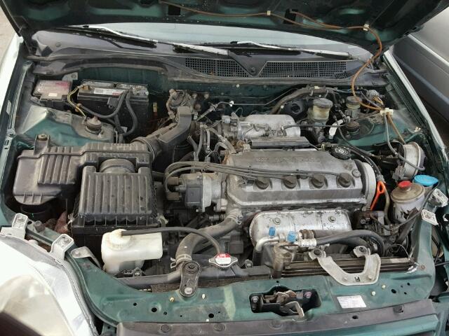 1HGEJ8148YL002979 - 2000 HONDA CIVIC EX 绿色 照片 7