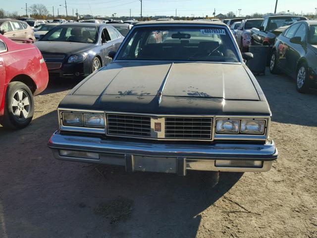 1G3GR69Y2GR359209 - 1986 OLDSMOBILE CUTLASS SU BLACK photo 9