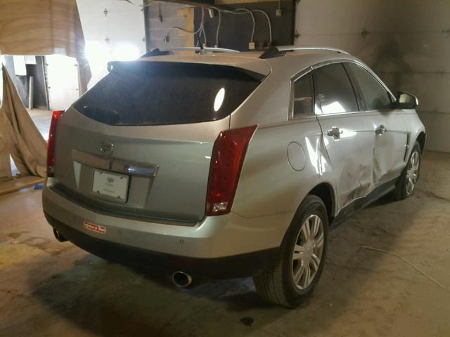 3GYFNAEY0BS621454 - 2011 CADILLAC SRX LUXURY SILVER photo 4