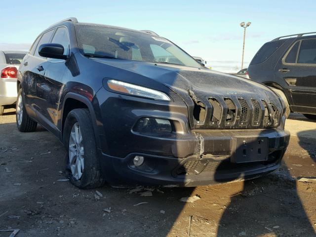 1C4PJLCB2EW299053 - 2014 JEEP CHEROKEE L GRAY photo 1