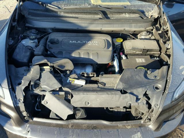 1C4PJLCB2EW299053 - 2014 JEEP CHEROKEE L GRAY photo 7