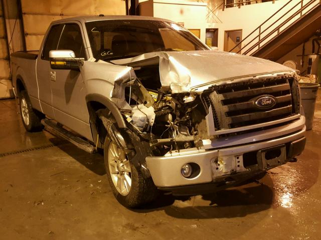 1FTFX1EV5AKE71714 - 2010 FORD F150 SUPER SILVER photo 1