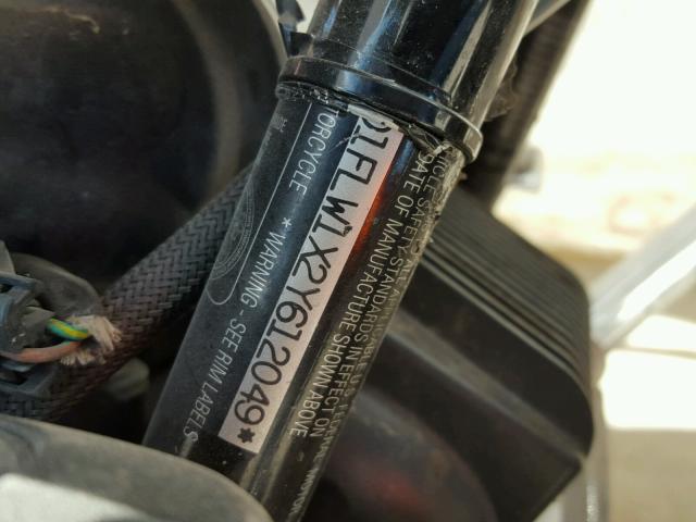 1HD1FLW1X2Y612049 - 2002 HARLEY-DAVIDSON FLHTCUI SH BLACK photo 10