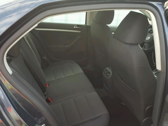 3VWJZ7AJ0AM002630 - 2010 VOLKSWAGEN JETTA S Mavi foto 6