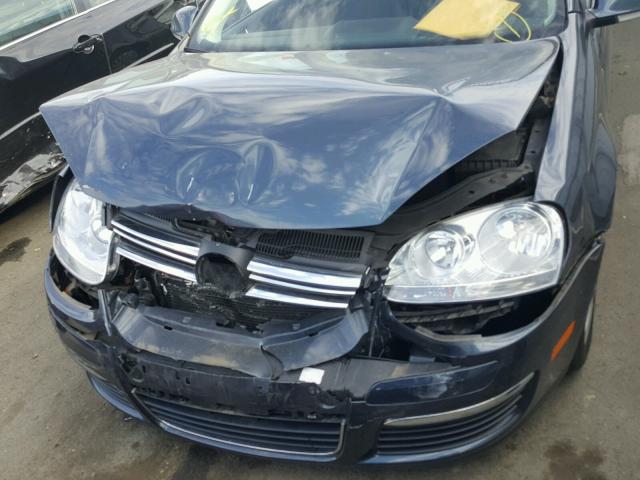 3VWJZ7AJ0AM002630 - 2010 VOLKSWAGEN JETTA S BLUE photo 9