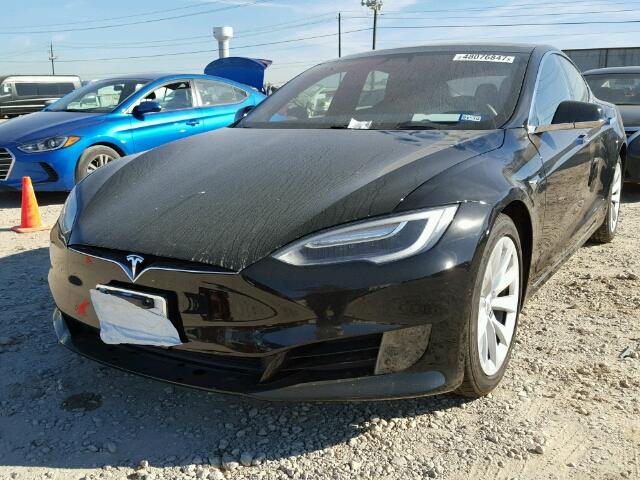 5YJSA1E12GF174581 - 2016 TESLA MODEL S BLACK photo 2