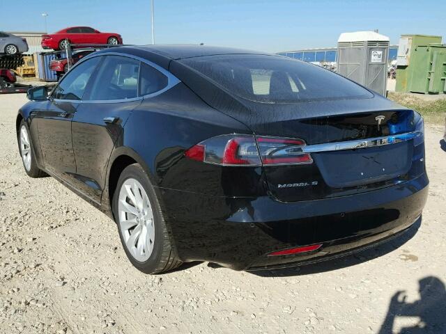 5YJSA1E12GF174581 - 2016 TESLA MODEL S Սև լուսանկար 3