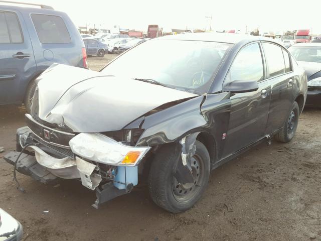 1G8AJ52FX4Z176386 - 2004 SATURN ION LEVEL BLACK photo 2