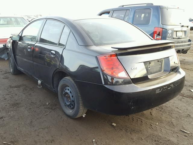 1G8AJ52FX4Z176386 - 2004 SATURN ION LEVEL BLACK photo 3