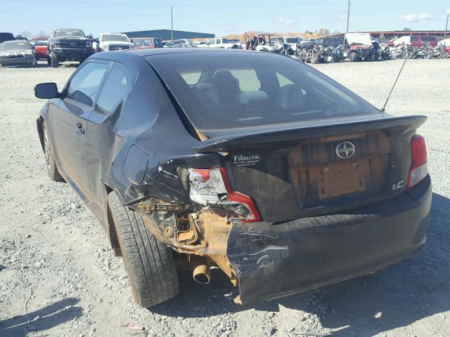 JTKJF5C77B3002735 - 2011 TOYOTA SCION TC 黑色 照片 3